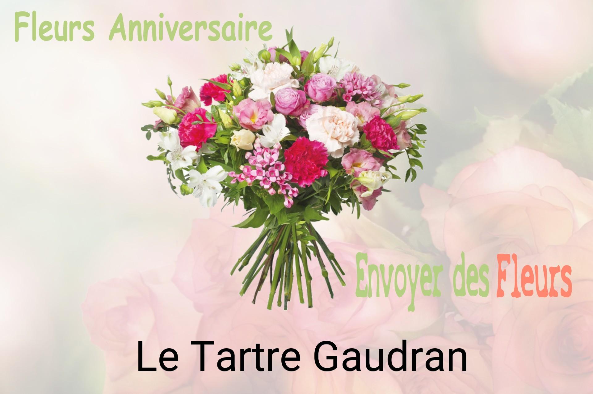 Bouquet de fleurs d’anniversaire livré à Le Tartre-Gaudran